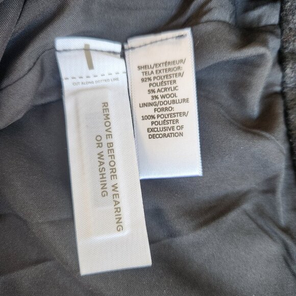 Vintage Loft Floral  Zipper Front Skirt, Size 4 - Picture 7 of 9